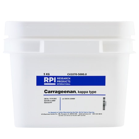 Rpi Carrageenan, Kappa, 5 KG C41070-5000.0